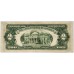 UNITED STATESOF AMERICA 1928 . TWO 2 DOLLARS BANKNOTE . ERROR . RED INK SPLATTER